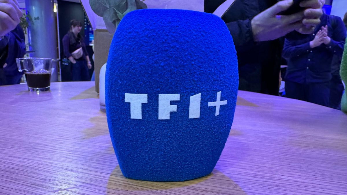 Un micro TF1+. // Source : Numerama Un micro TF1+. // Source : Numerama