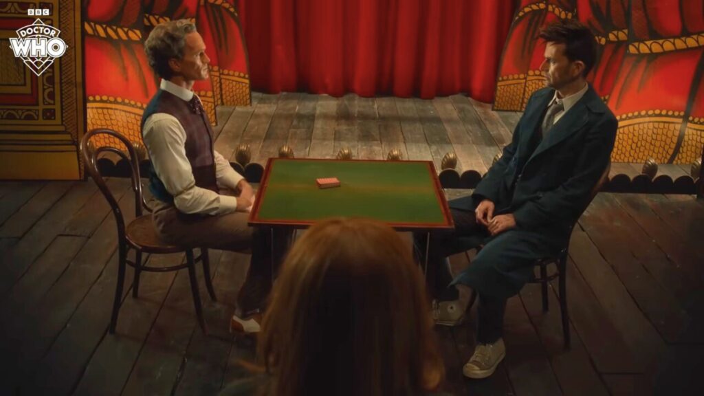 Le Toymaker et le Docteur. // Source : BBC Le Toymaker et le Docteur. // Source : BBC