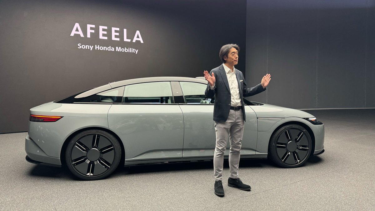 Afeela au CES 2024 // Source : Nicolas Lellouche Afeela au CES 2024 // Source : Nicolas Lellouche