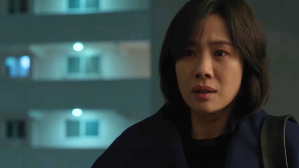 Yoon Seo-ha (interprétée par Kim Hyun-joo) est l'héroïne d'Ancestral. // Source : Netflix Yoon Seo-ha (interprétée par Kim Hyun-joo) est l'héroïne d'Ancestral. // Source : Netflix