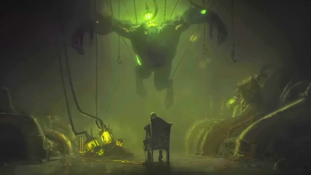 Warwick face à Singed dans Arcane // Source : Netflix Warwick face à Singed dans Arcane // Source : Netflix
