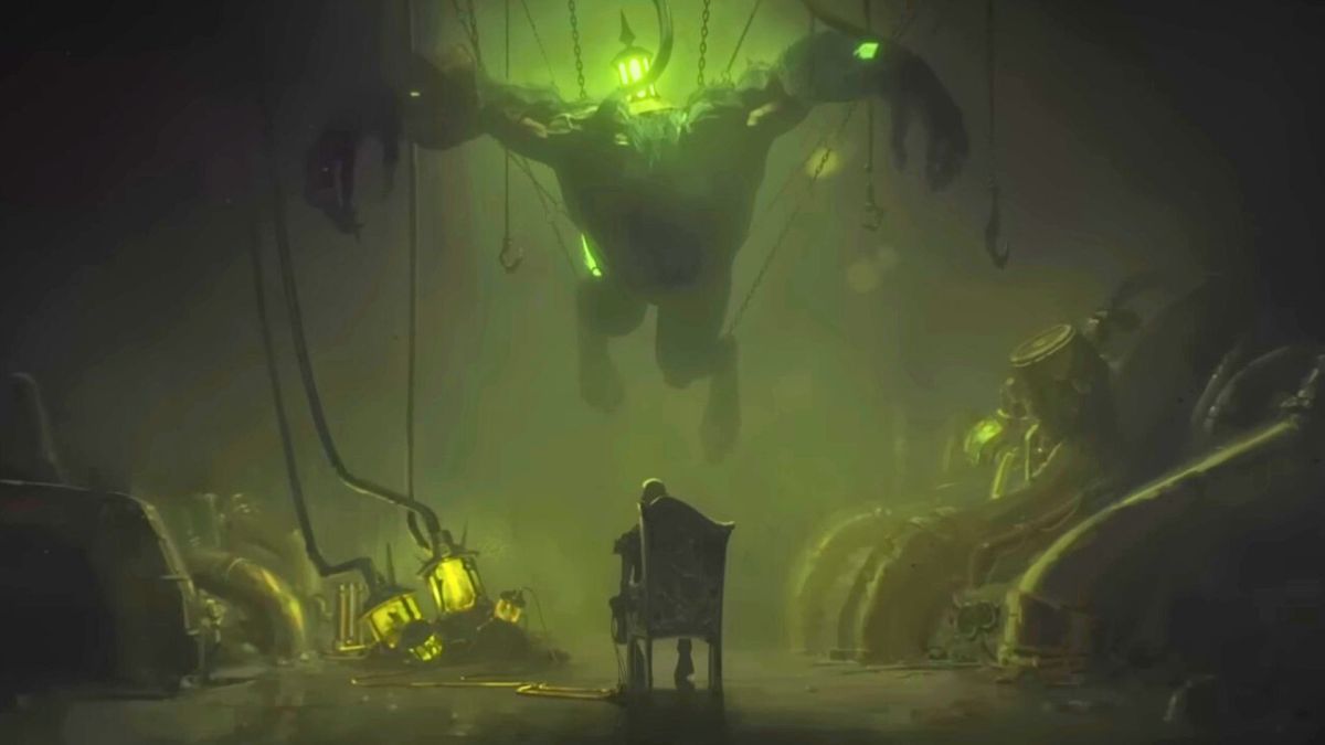 Warwick face à Singed dans Arcane // Source : Netflix Warwick face à Singed dans Arcane // Source : Netflix