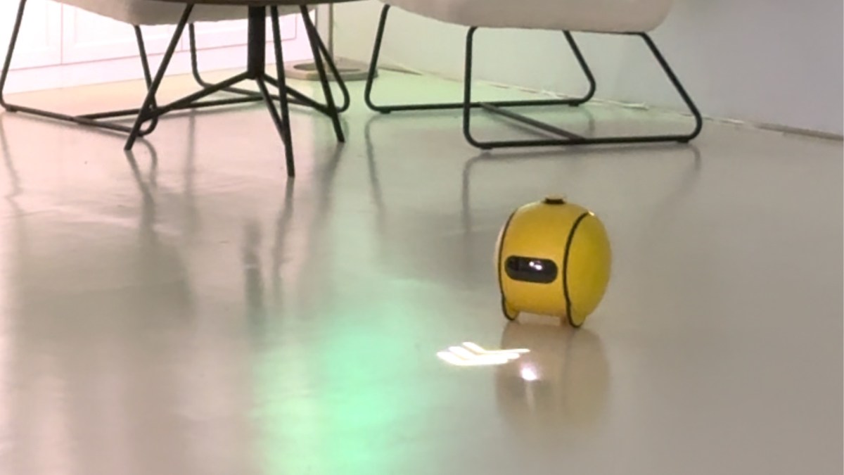 Samsung Ballie. // Source : Numerama Samsung Ballie. // Source : Numerama