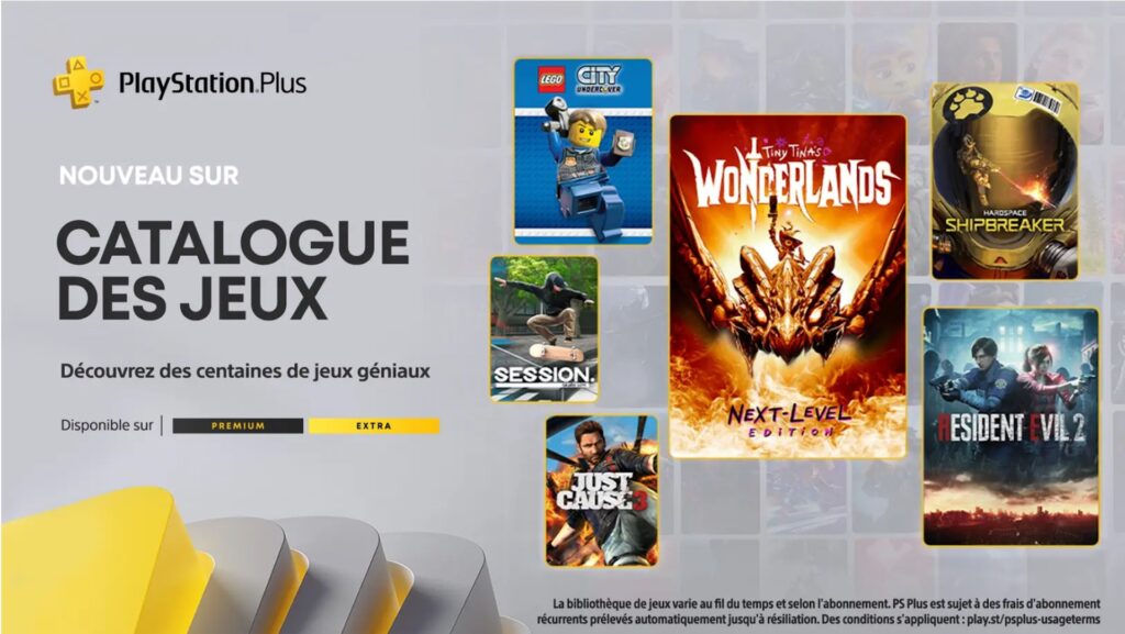 PlayStation Plus Premium en janvier 2024 // Source : Sony PlayStation Plus Premium en janvier 2024 // Source : Sony