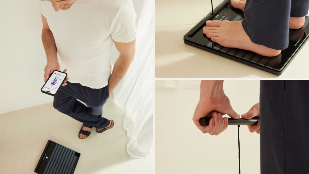 Balance Withings Body Scan // Source : Withings Balance Withings Body Scan // Source : Withings