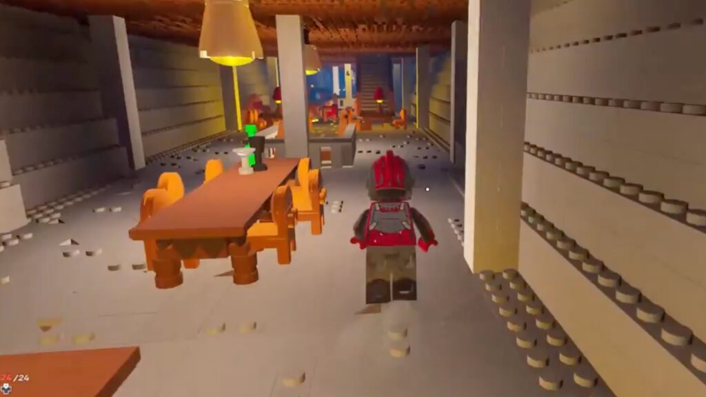 Un incroyable navire de guerre dans Lego Fortnite // Source : Reddit Un incroyable navire de guerre dans Lego Fortnite // Source : Reddit