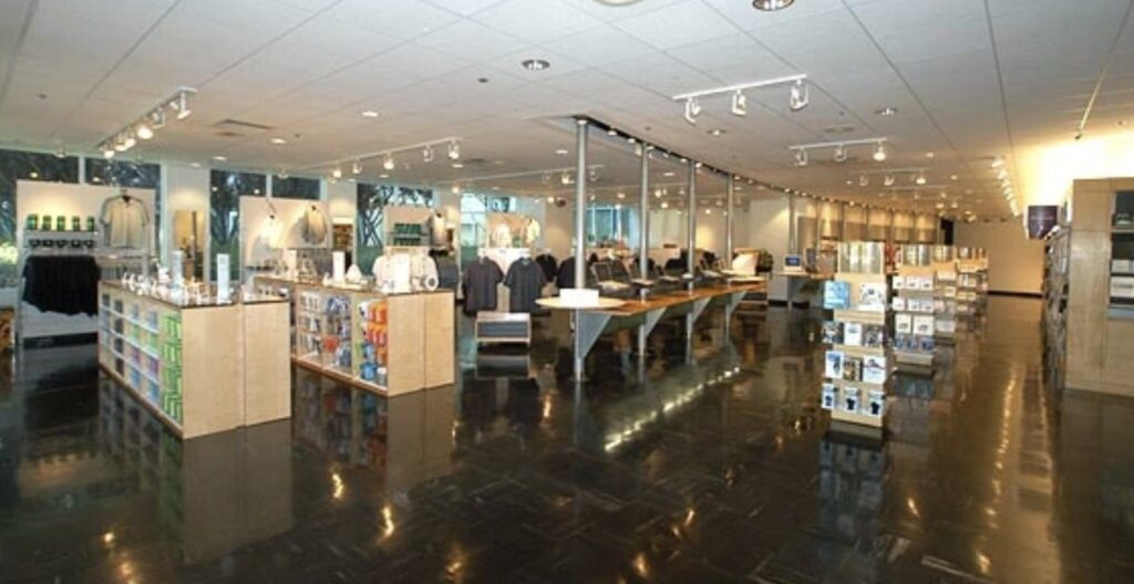 Le Company Store en 2005. Le Company Store en 2005.