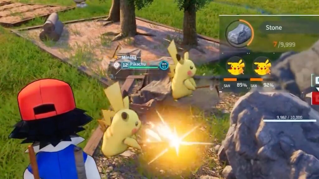 Mod Pokémon pour Palworld // Source : Capture Twitter Mod Pokémon pour Palworld // Source : Capture Twitter