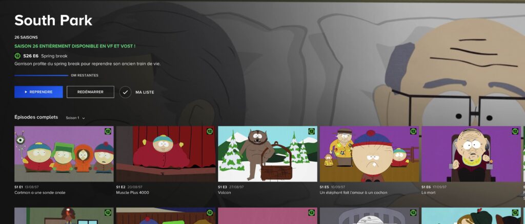 Sur Paramount+, l'épisode 1x04 est absent. Sur Paramount+, l'épisode 1x04 est absent.