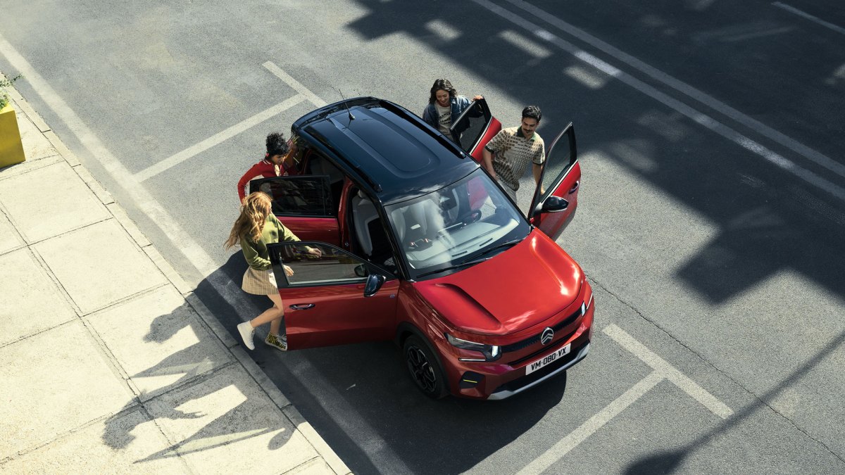 Citroën ë-C3 à 54€/mois avec le leasing social // Source : Citroën Citroën ë-C3 à 54€/mois avec le leasing social // Source : Citroën