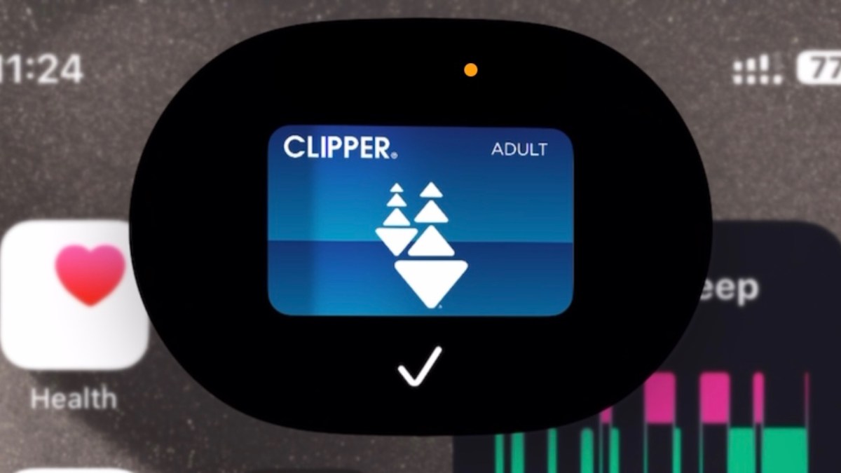 Le passe Clipper sur iPhone. // Source : Numerama Le passe Clipper sur iPhone. // Source : Numerama