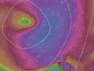 Carte du cyclone Belal. // Source : Flickr/CC/Jean-Marie Gradot