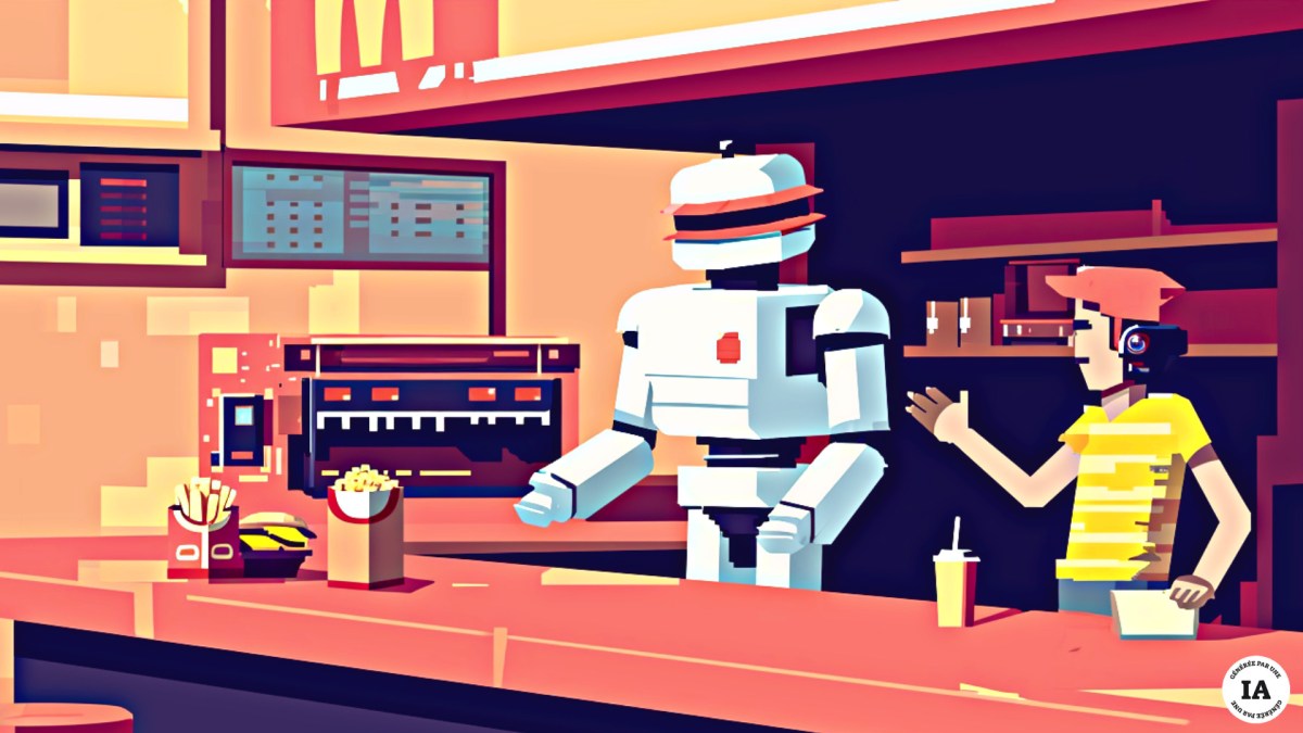 Des hackers ont infiltré les chatbot de plusieurs fast-food. // Source : Numerama avec Midjourney Des hackers ont infiltré les chatbot de plusieurs fast-food. // Source : Numerama avec Midjourney