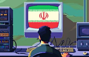 Les hackers iraniens continuent leur campagne contre Israël. l. // Source : Numerama avec Midjourney