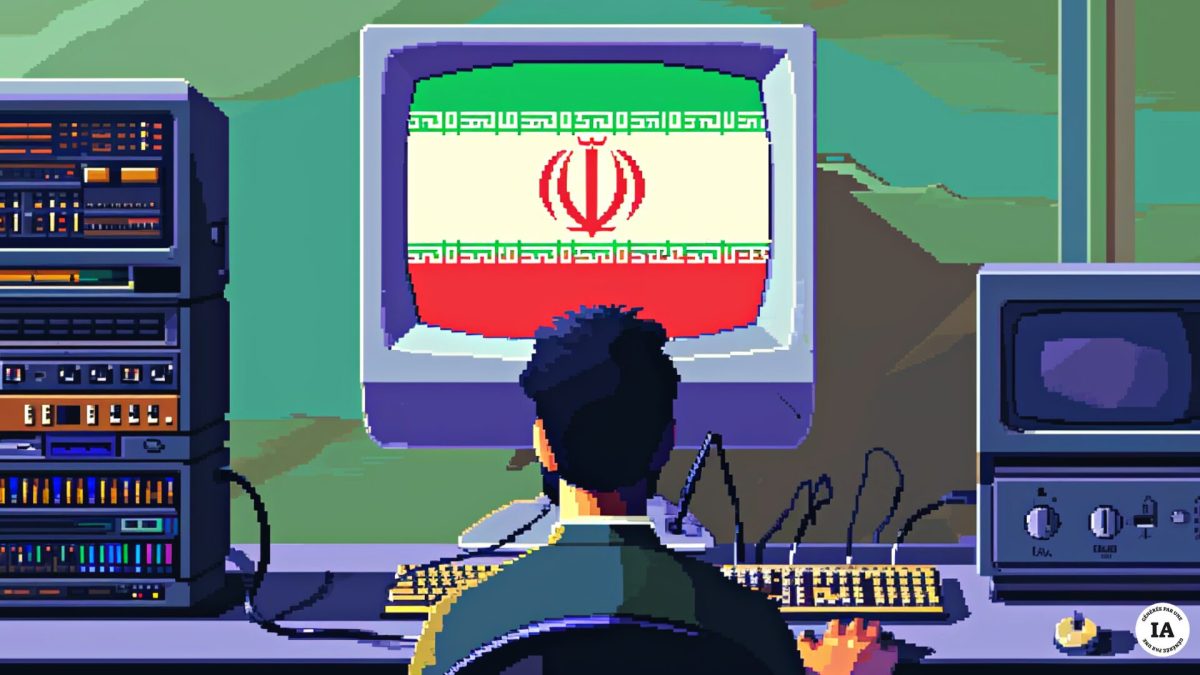 Les hackers iraniens continuent leur campagne contre Israël. l. // Source : Numerama avec Midjourney Les hackers iraniens continuent leur campagne contre Israël. l. // Source : Numerama avec Midjourney