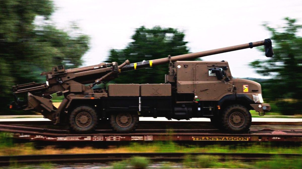 Un canon caesar produit par Nexter. // Source : État major des armées Un canon caesar produit par Nexter. // Source : État major des armées