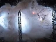 L'explosion du module de Sierra Space. // Source : Capture YouTube Sierra Space