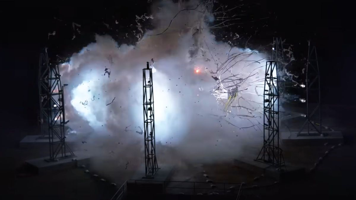L'explosion du module de Sierra Space. // Source : Capture YouTube Sierra Space L'explosion du module de Sierra Space. // Source : Capture YouTube Sierra Space