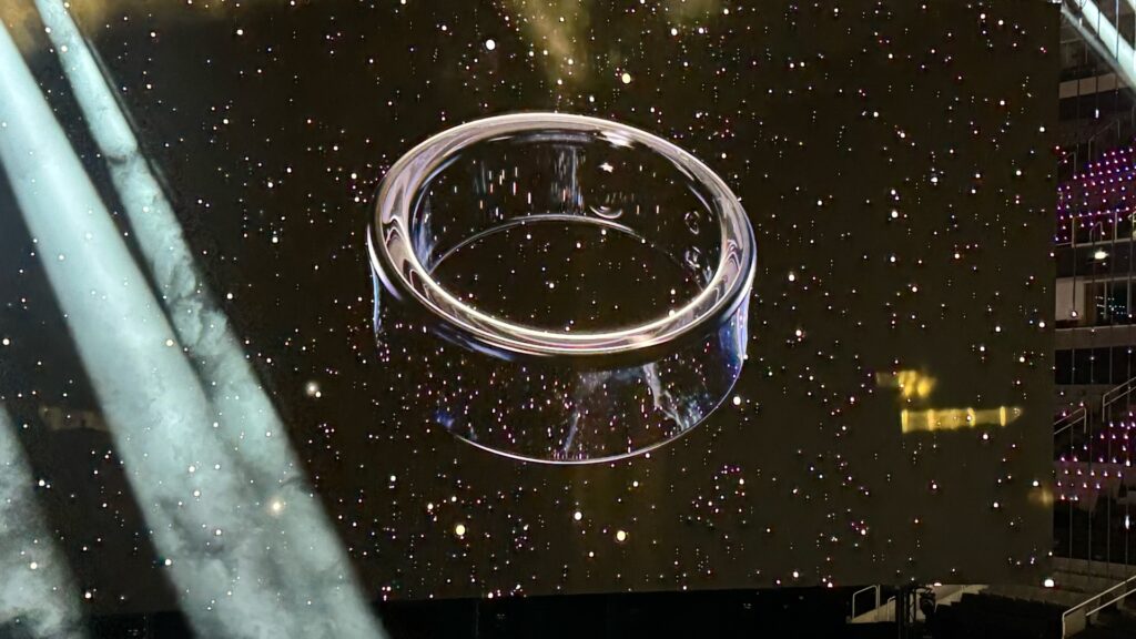 La Samsung Galaxy Ring. // Source : Numerama La Samsung Galaxy Ring. // Source : Numerama