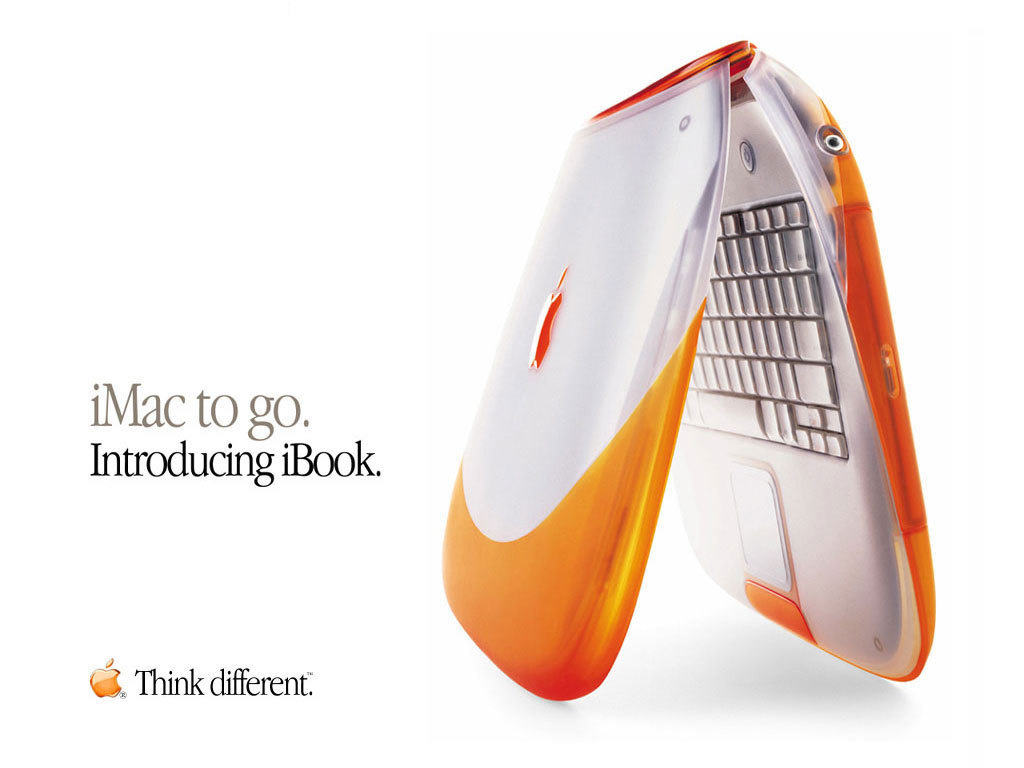 L'iBook était présenté comme un iMac portable. L'iBook était présenté comme un iMac portable.
