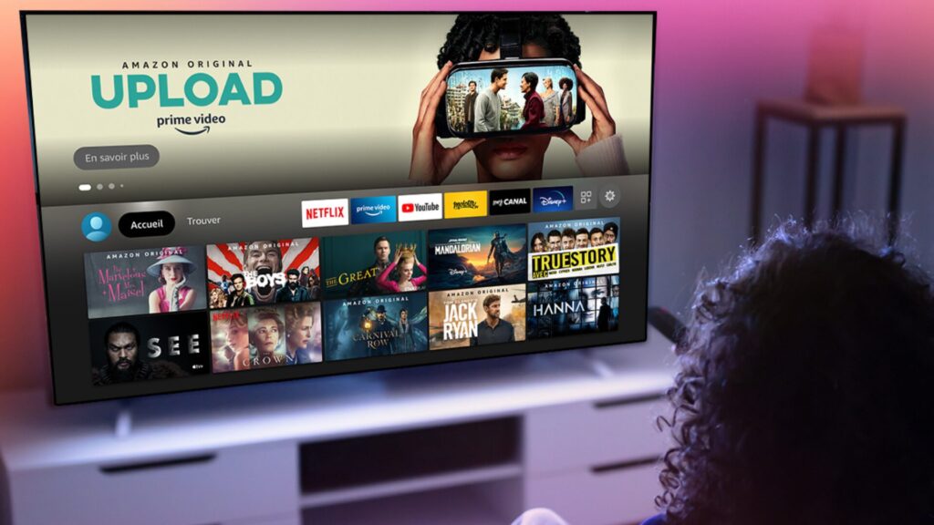 L'interface de Fire TV // Source : Amazon L'interface de Fire TV // Source : Amazon