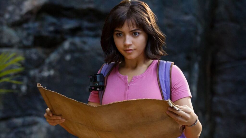 Isabela Moner dans Dora, en 2017. // Source : Dora et la Cité d'or perdue
