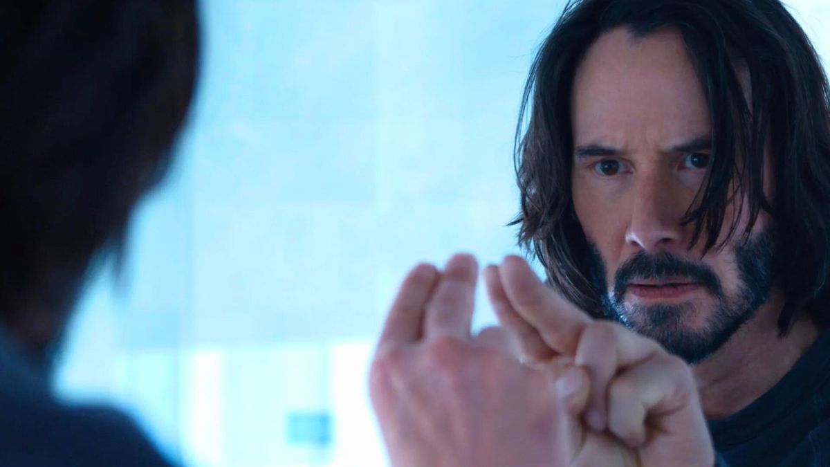 Keanu Reeves dans Matrix Resurrections // Source : Matrix 4 Keanu Reeves dans Matrix Resurrections // Source : Matrix 4