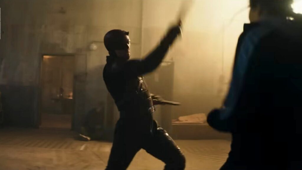 Bref extrait de Daredevil dans la bande-annonce d'Echo. // Source : Marvel Bref extrait de Daredevil dans la bande-annonce d'Echo. // Source : Marvel