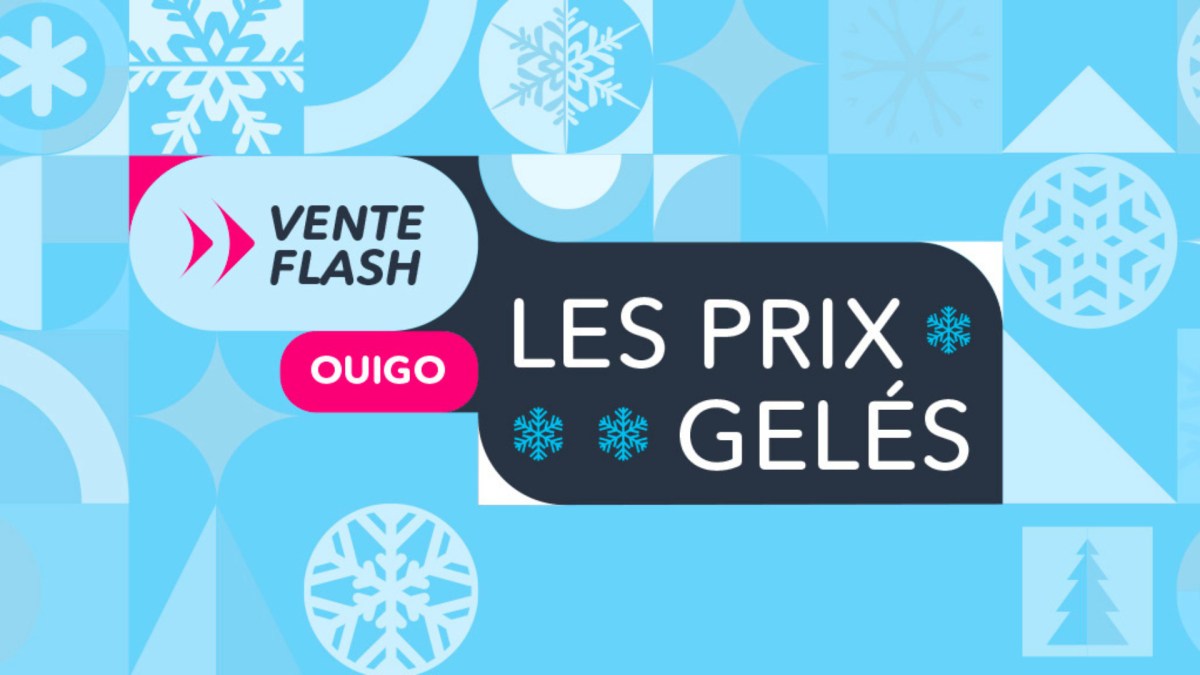 Prix gelés Ouigo // Source : Ouigo Prix gelés Ouigo // Source : Ouigo