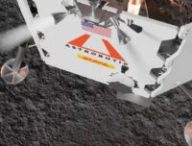 Peregrine, vue d'artiste. // Source : Capture d'écran YouTube Spaceflight Now Peregrine, vue d'artiste. // Source : Capture d'écran YouTube Spaceflight Now