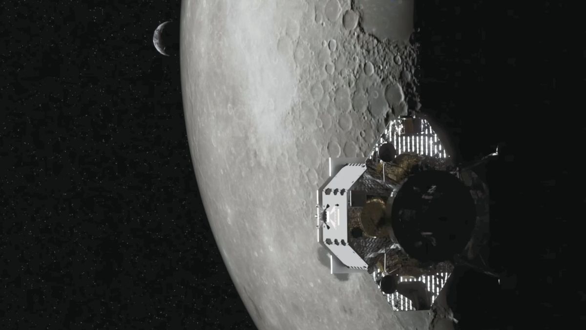 Peregrine, illustration. // Source : Capture YouTube Spaceflight Now Peregrine, illustration. // Source : Capture YouTube Spaceflight Now