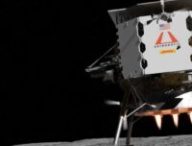 Vue d'artiste de la mission Peregrine. // Source : Capture d'écran YouTube Spaceflight Now