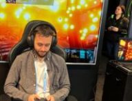 Le fauteuil Razer au CES 2024. // Source : Numerama