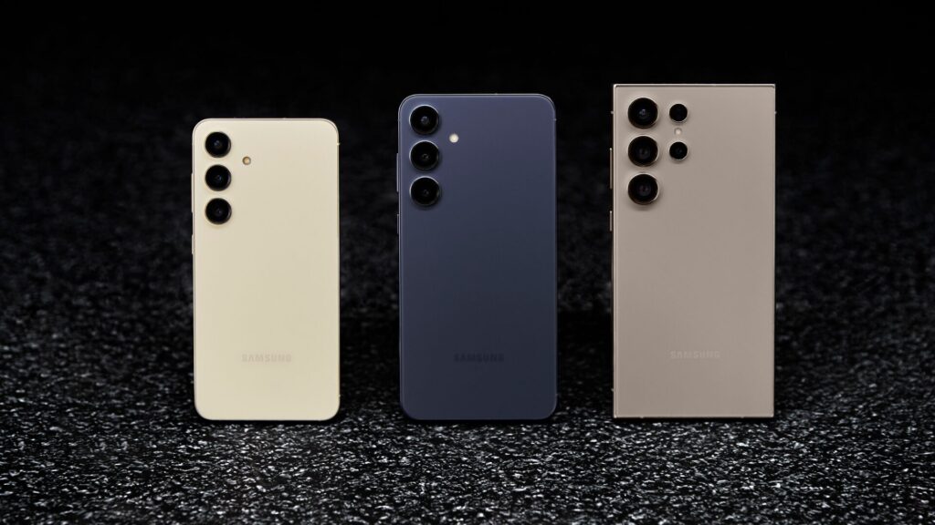 La gamme de S24 // Source : Samsung La gamme de S24 // Source : Samsung