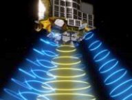 Vue d'artiste de la mission SLIM. // Source : Jaxa