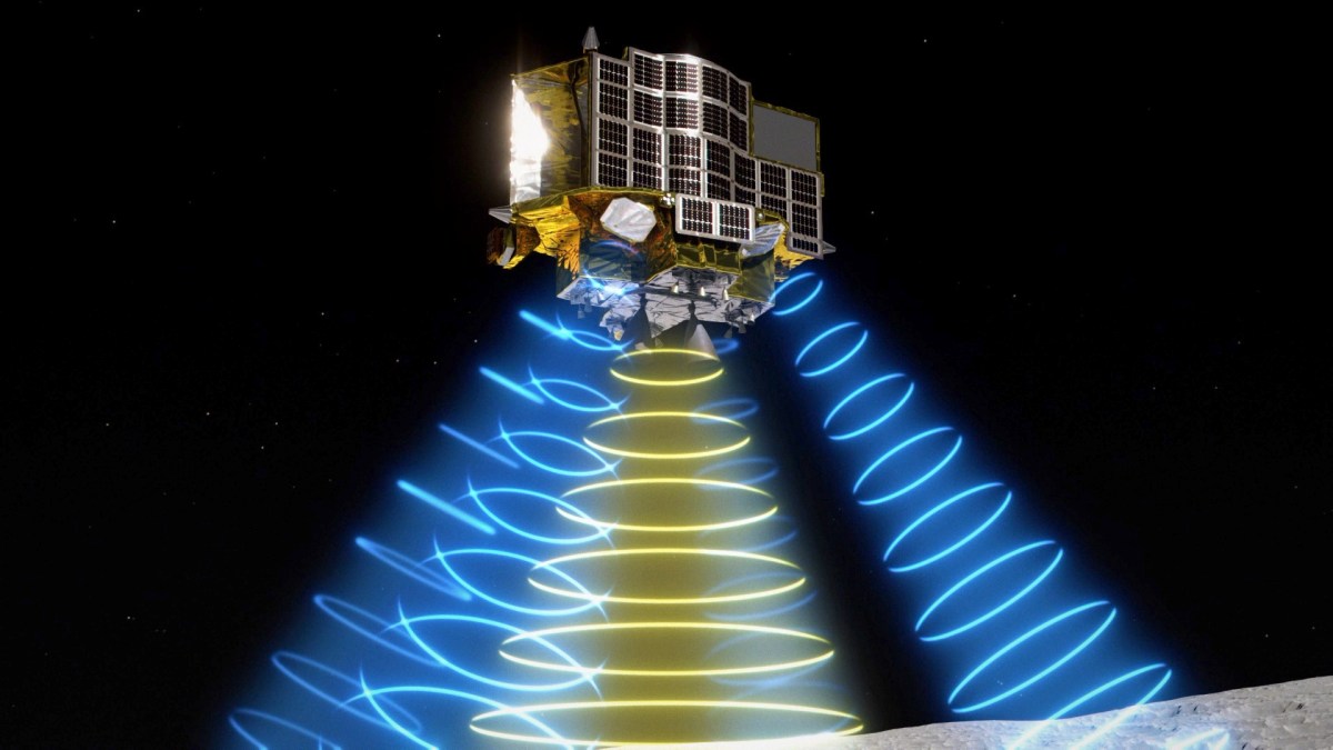 Vue d'artiste de la mission SLIM. // Source : Jaxa Vue d'artiste de la mission SLIM. // Source : Jaxa