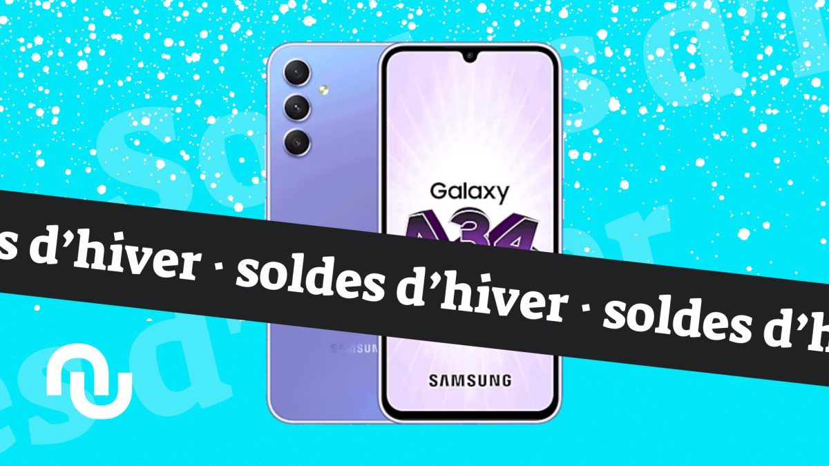 Samsung A34 soldes // Source : Montage Numerama Samsung A34 soldes // Source : Montage Numerama