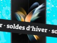 Samsung Galaxy z fold 4 solde // Source : Montage Numerama