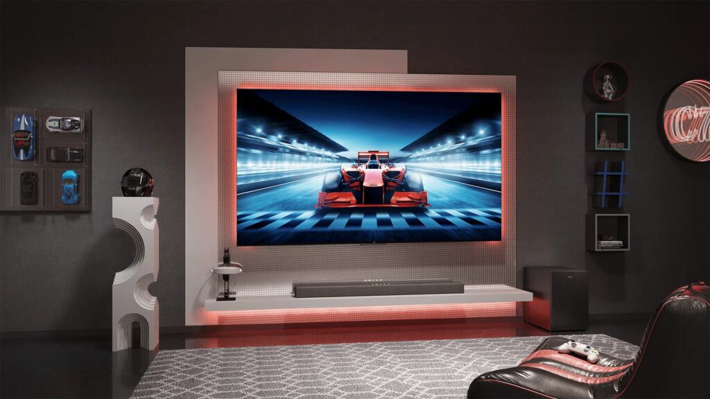 Un TV pensé pour les joueurs et les joueuses // Source : TCL Un TV pensé pour les joueurs et les joueuses // Source : TCL