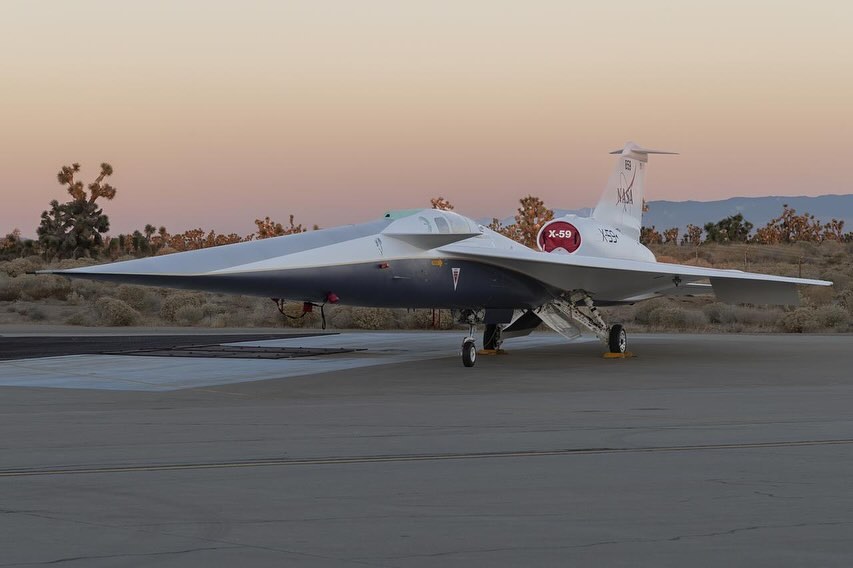 X-59 avant X-59 avant