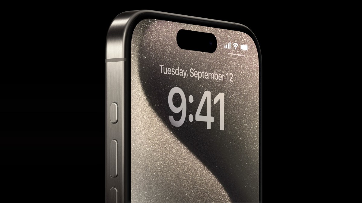 iPhone 15 Pro // Source : Apple iPhone 15 Pro // Source : Apple