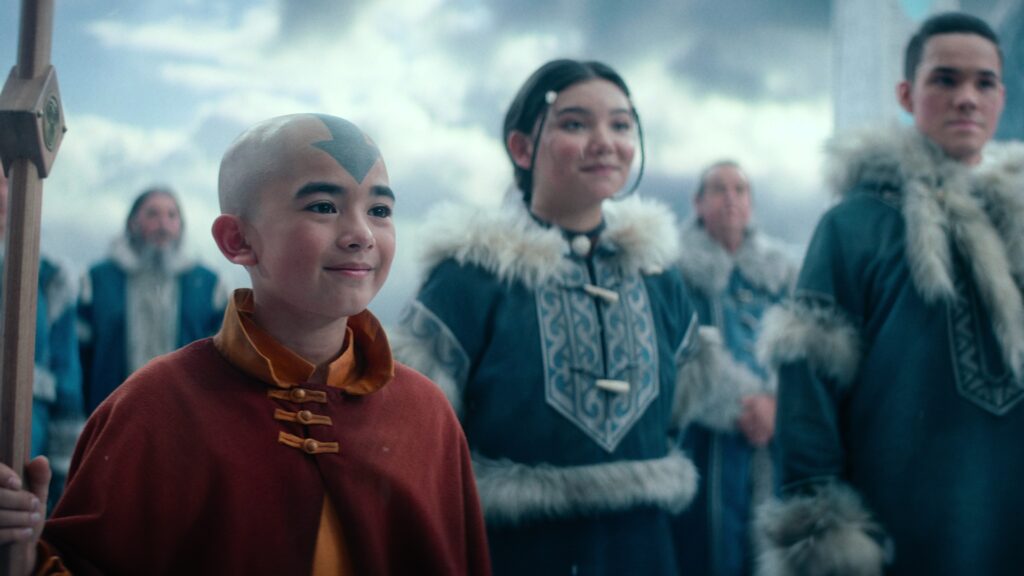 Le casting d'Avatar est encore très jeune // Source : Netflix Le casting d'Avatar est encore très jeune // Source : Netflix