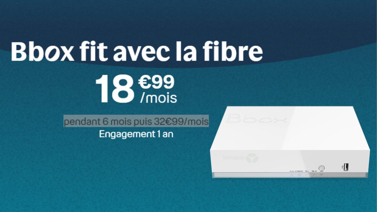 bbox fit // Source : Bouygues bbox fit // Source : Bouygues