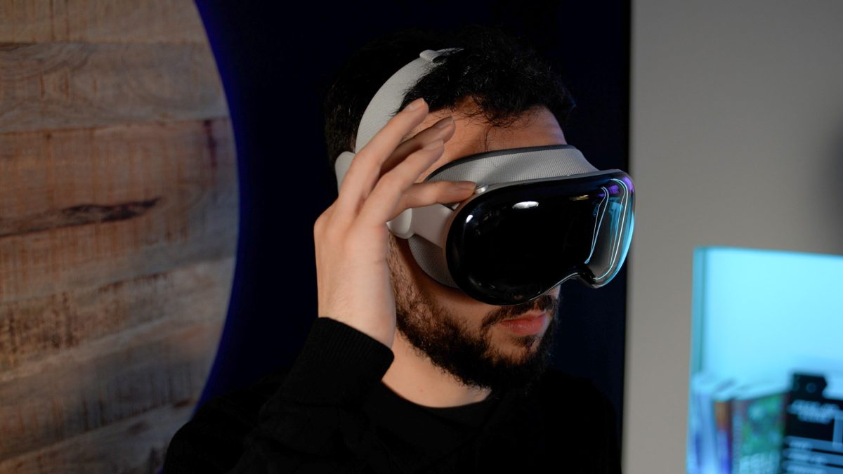 Apple Vision Pro // Source : Nino Barbey / Numerama Apple Vision Pro // Source : Nino Barbey / Numerama