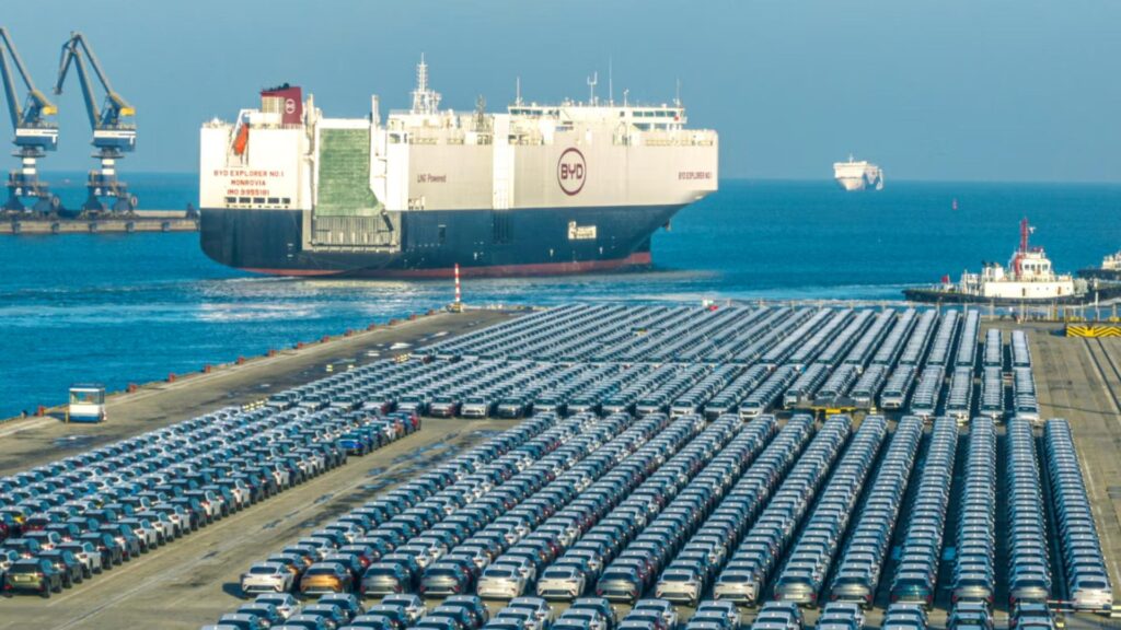 BYD à l'export // Source : BYD BYD à l'export // Source : BYD