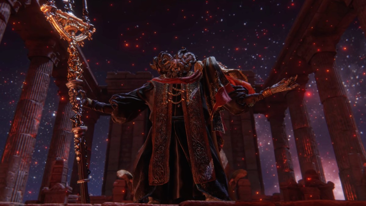 Mogh dans Elden Ring // Source : Capture YouTube Mogh dans Elden Ring // Source : Capture YouTube