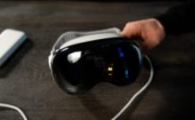 Apple Vision Pro // Source : Nino Barbey / Numerama Apple Vision Pro // Source : Nino Barbey / Numerama