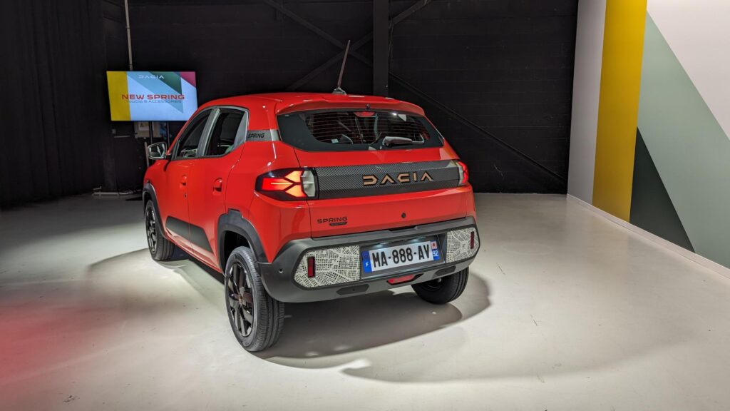Dacia Spring 2024 // Source : Raphaelle Baut pour Numerama Dacia Spring 2024 // Source : Raphaelle Baut pour Numerama