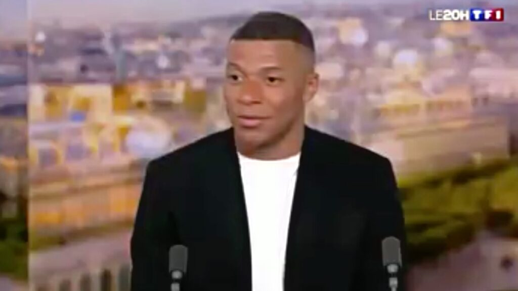 La voix de Kylian Mbappé est utilisée pour faire la promotion d'arnaques. // Source : Numerama La voix de Kylian Mbappé est utilisée pour faire la promotion d'arnaques. // Source : Numerama