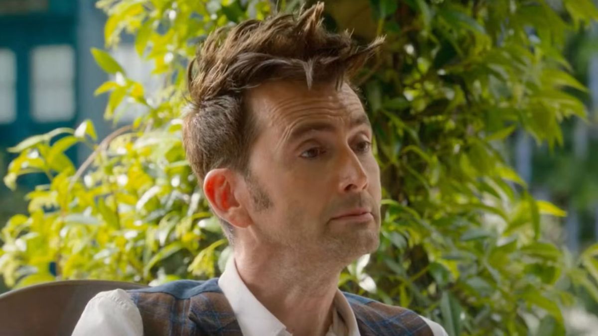 David Tennant dans le dernier épisode des 60 ans de Doctor Who. // Source : BBC/Disney+ David Tennant dans le dernier épisode des 60 ans de Doctor Who. // Source : BBC/Disney+